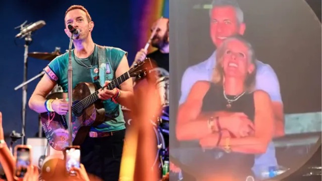 Chris Martin dan perselingkuhan Andy Byron.